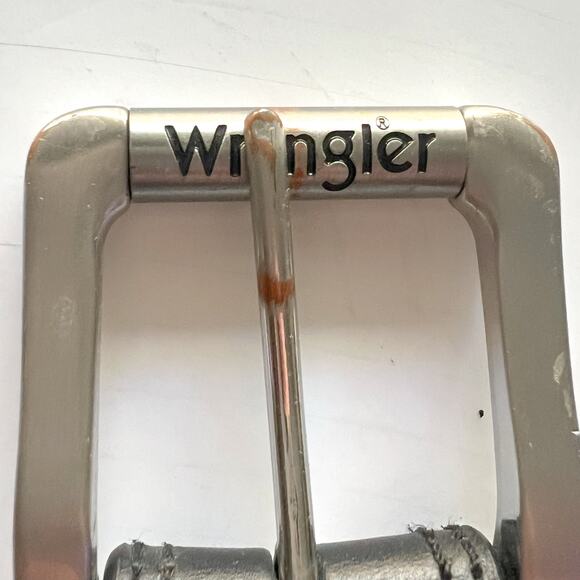 Wrangler Men’s Black Belt RN 130273 4XL Big and Tall - Picture 12 of 14